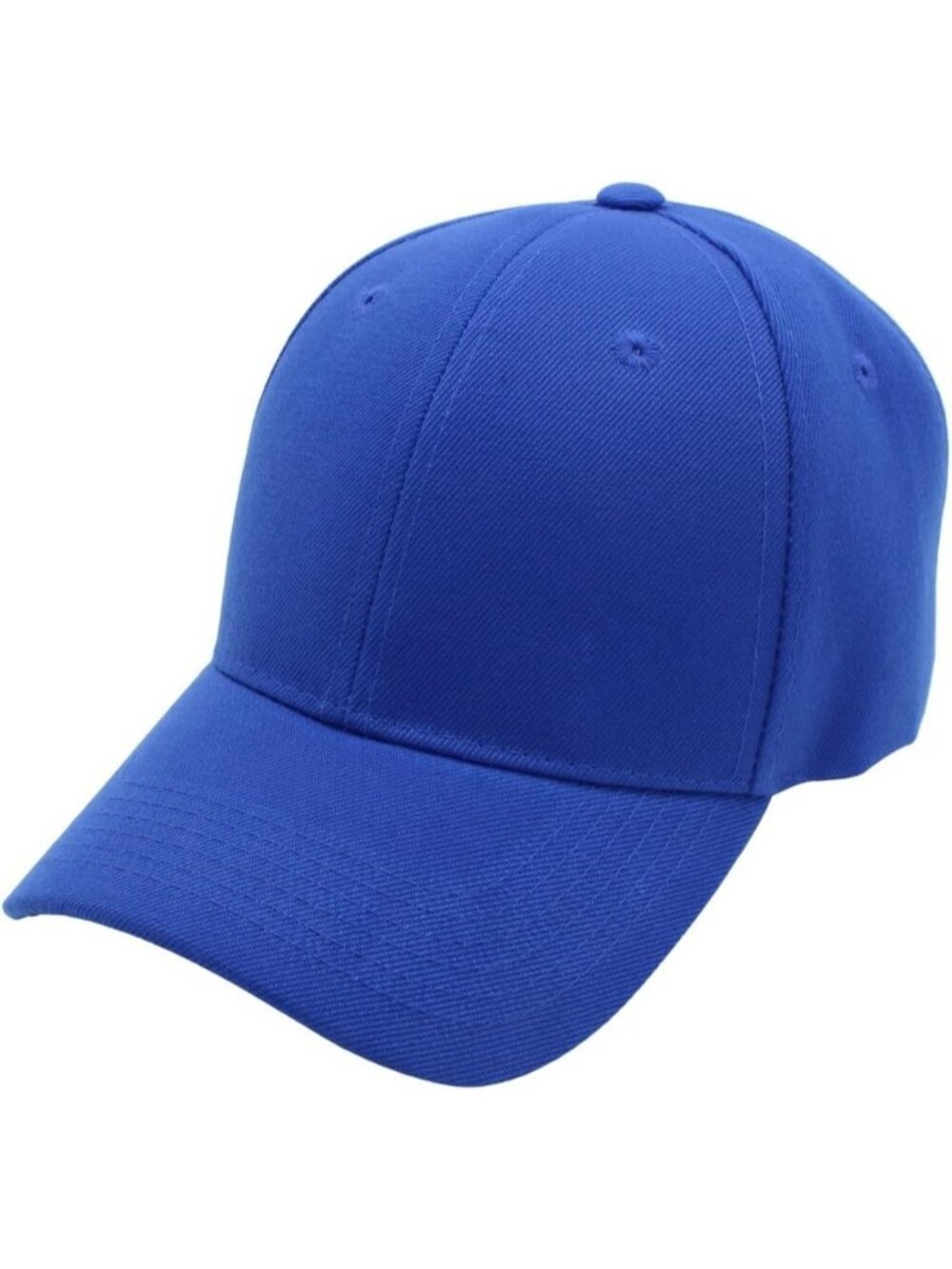 Unisex Dark Blue Top Level Baseball Cap Classic Adjustable Plain Hat